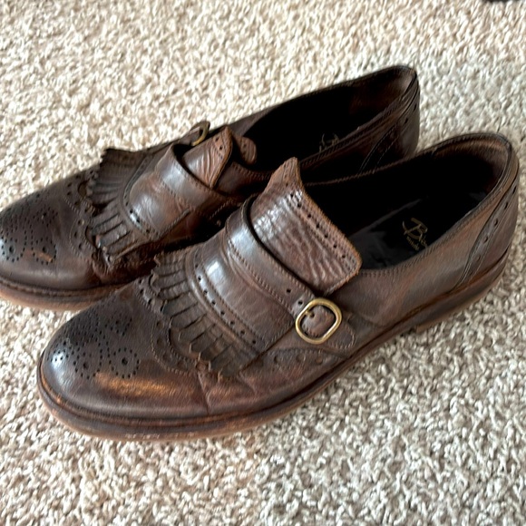 Handmade shoes Made in Italy, Cuoio genuine, leather. - Picture 1 of 4